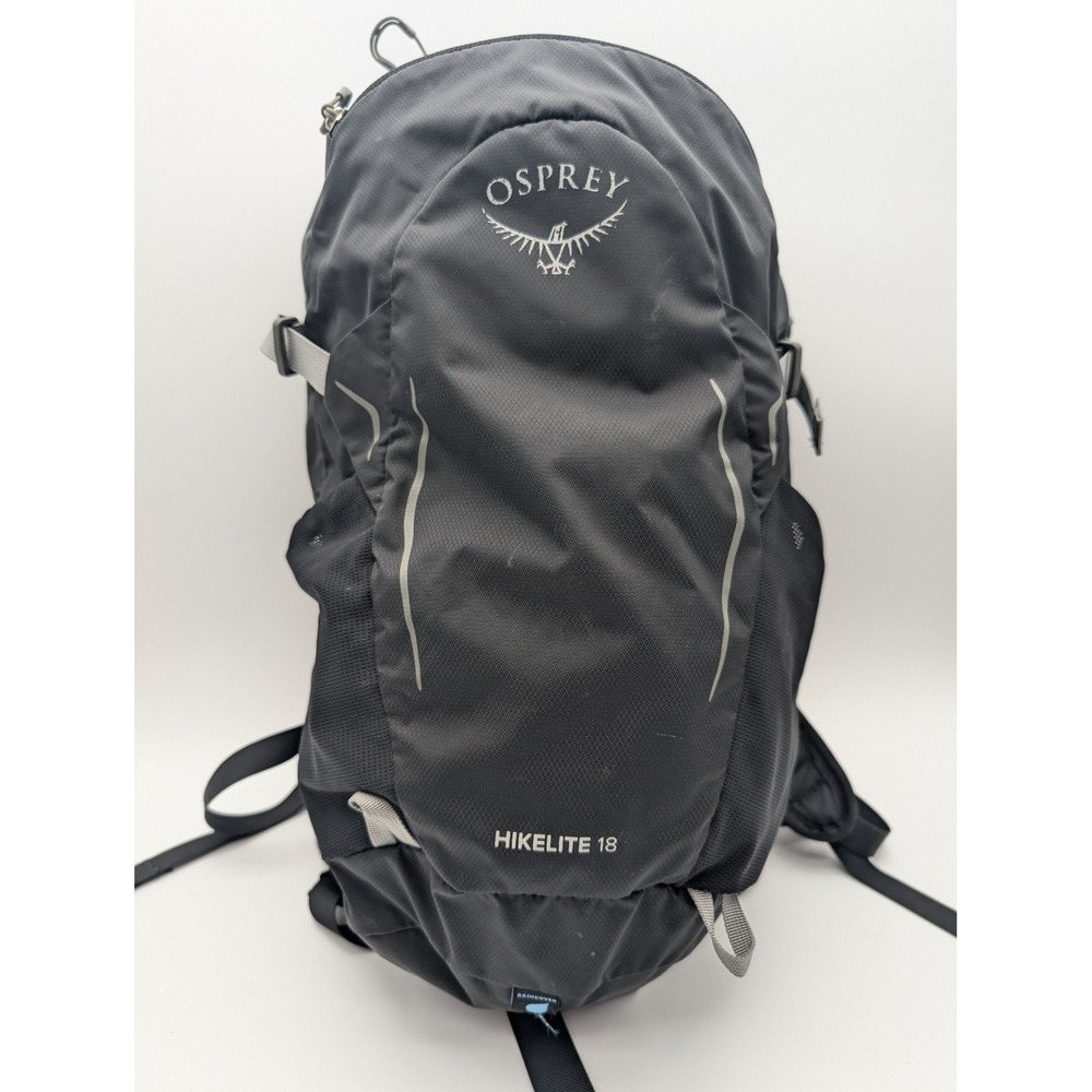 Osprey Hikelite 18 Hiking Backpack Black AirSpeed Daypack O/S